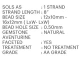 Natural Aventurine Gemstone Beads, Aventurine Beads, Wholesale Bulk Beads for Jewelry Making, 12x10mm-16x12mm , 8" Strand