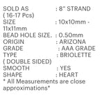 Mohave Opal Copper Turquoise Gemstone Beads, Mohave Turquoise Beads, Jewelry Supplies, Bulk Wholesale Beads, 8" Strand