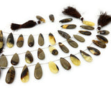 Natural Septarian Beads, Gemstone Beads, Jewelry Supplies for Jewelry Making, Wholesale Beads, Bulk Beads, 7.5”Strand/ 12 Pcs