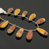 Natural Mookaite Jasper Beads, Gemstone Beads, Jewelry Supplies for Jewelry Making, Wholesale Beads, 8” Str/ 12 Pcs
