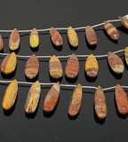 Natural Mookaite Jasper Beads, Gemstone Beads, Jewelry Supplies for Jewelry Making, Wholesale Beads, 8” Str/ 12 Pcs
