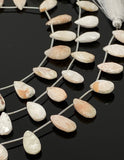 Opal Gemstone Beads, Natural Mexican Opal Beads, Jewelry Supplies, Wholesale Bulk Beads, 7” Strand