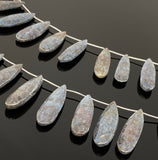 Rare Zoisite with Ruby Gemstone Beads, Wholesale Bulk Beads, Jewelry Supplies, 7” Strand/ 12 Pcs- 13 Pcs