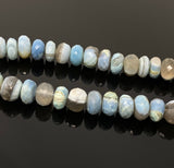 Natural Boulder Opal Gemstone Beads, Jewelry Supplies, Wholesale Beads, Bulk Beads, 7.5” Strand