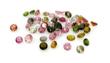 10 Pcs Tourmaline Cut Stones, Natural Multi Tourmaline Loose Gemstones, AAA Quality , 3mm - 4.5mm, Wholesale Gemstones