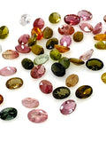 10 Pcs Tourmaline Cut Stones, Natural Multi Tourmaline Loose Gemstones, AAA Quality , 6x4mm, Wholesale Gemstones