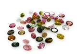 10 Pcs Tourmaline Cut Stones, Natural Multi Tourmaline Loose Gemstones, AAA Quality , 6x4mm, Wholesale Gemstones