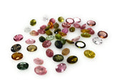 10 Pcs Tourmaline Cut Stones, Natural Multi Tourmaline Loose Gemstones, AAA Quality , 6x4mm, Wholesale Gemstones