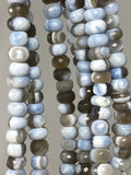 Natural Boulder Opal Gemstone Beads, Jewelry Supplies, Wholesale Beads, Bulk Beads, 7.5” Strand