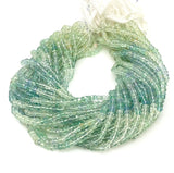Natural Fluorite Shaded Gemstone Beads, Jewelry Supplies, Wholesale Bulk Beads, 4.5mm - 5mm, 12.5” Strand