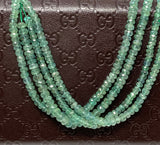 Emerald Beads, Zambian Emerald Beads, Natural Emerald Beads, Gemstone Beads, Wholesale Beads, Jewelry Supplies, Jewelry Making, 16" Strand