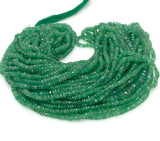 8" Emerald Beads, Genuine Zambian Emerald Gemstone Beads, Wholesale Bulk Beads, DIY Jewelry Making