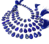 Natural Lapis Lazuli Gemstone Beads, Bulk Wholesale Beads, Jewelry Supplies, 14.5x10mm, 8” Strand