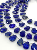 Natural Lapis Lazuli Gemstone Beads, Bulk Wholesale Beads, Jewelry Supplies, 14.5x10mm, 8” Strand