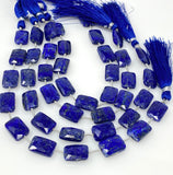 Natural Lapis Lazuli Gemstone Beads, Bulk Wholesale Beads, Jewelry Supplies, 14x9.5mm - 14.5x10mm, 7.75” Strand