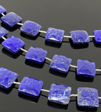 Natural Lapis Lazuli Gemstone Beads, Bulk Wholesale Beads, Jewelry Supplies, 14 - 14.5mm, 7.5” Strand
