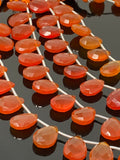 8" Carnelian Gemstone Beads, Natural Carnelian Bulk Beads Wholesale Jewelry Supplies for DIY Jewelry Making , 14x10mm