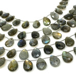 Natural Labradorite Gemstone Beads, Bulk Wholesale Beads, Jewelry Supplies, 13x9mm - 14x10mm