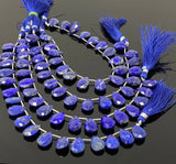 Natural Lapis Lazuli Gemstone Beads, Bulk Wholesale Beads, Jewelry Supplies, 14.5x10mm, 8” Strand