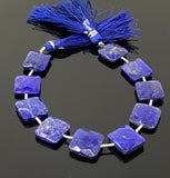 Natural Lapis Lazuli Gemstone Beads, Bulk Wholesale Beads, Jewelry Supplies, 14 - 14.5mm, 7.5” Strand