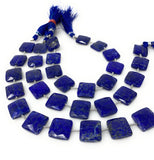 Natural Lapis Lazuli Gemstone Beads, Bulk Wholesale Beads, Jewelry Supplies, 14 - 14.5mm, 7.5” Strand