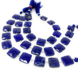 Natural Lapis Lazuli Gemstone Beads, Bulk Wholesale Beads, Jewelry Supplies, 14 - 14.5mm, 7.5” Strand