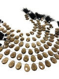 Natural Smoky Quartz Gemstone Beads, Jewelry Supplies, Wholesale Bulk Gemstone Beads, 14x10mm