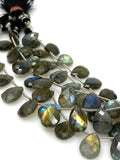 Natural Labradorite Gemstone Beads, Bulk Wholesale Beads, Jewelry Supplies, 13x9mm - 14x10mm