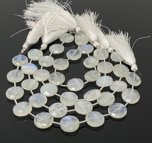 Rainbow Moonstone Beads, Moonstone Briolette Beads, Gemstone Beads, Bulk Wholesale Beads, 14.5mm, 8” Strand