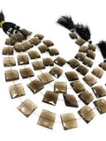 Natural Smoky Quartz Gemstone Beads, Jewelry Supplies, Wholesale Bulk Gemstone Beads, 13.5mm - 14mm