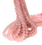 Rose Quartz Gemston Beads, Jewelry Supplies for Jewelry Making, Wholesale Bulk Beads, Spiritual Crystal Beads, Chakra Energy Healing Beads