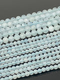 15” Aquamarine Beads, Gemstone Beads, Wholesale Beads, Jewelry Supplies for Jewelry Making, Bulk Beads