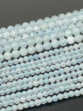 15” Aquamarine Beads, Gemstone Beads, Wholesale Beads, Jewelry Supplies for Jewelry Making, Bulk Beads