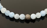 Cloese up picture showing beads and Pave Diamond Bead