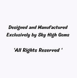 Larimar Gemstone Bracelet, Sterling Silver Adjustable Bracelet, AAA Quality Dominican Republic Larimar Bracelet, Gifts for Her