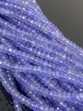 16” Tanzanite Beads, Natural Gemstone Beads, Jewelry Supplies for Jewelry Making, Wholesale Bulk Beads, AAA Grade