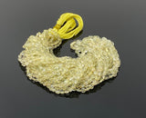 15” Rare Yellow Aquamarine Beads, Yellow Aquamarine Oval Smooth Gemstone Beads, Bulk Wholesale Beads, 4x3mm - 7x6mm