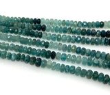 4.5- 7mm Rare Grandidierite Gemstone Beads, Faceted Grandidierite Beads for Jewelry Making, Wholesale Bulk Beads