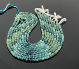 15” Rare Grandidierite Gemstone Beads, Smooth Grandidierite Beads for Jewelry Making, Wholesale Bulk Beads, 5.5mm - 6.5mm