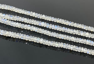 Blue Flash Rainbow Moonstone Blue Flash AAA Quality Gemstone Beads at Wholesale Price