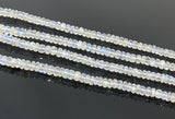 Blue Flash Rainbow Moonstone Blue Flash AAA Quality Gemstone Beads at Wholesale Price