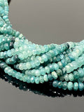 4.5- 7mm Rare Grandidierite Gemstone Beads, Faceted Grandidierite Beads for Jewelry Making, Wholesale Bulk Beads