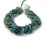 15” Rare Grandidierite Gemstone Beads, Smooth Grandidierite Beads for Jewelry Making, Wholesale Bulk Beads, 5.5mm - 6.5mm