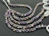 8" Ametrine Gemstone Beads Natural Ametrine Trillion Shape Briolette Bulk Beads Wholesale Jewelry Supplies for DIY Jewelry Making