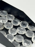 10mm Crystal Quartz Rosecuts Cabochons, Loose Gemstones, Clear Crystal Quartz Rose Cuts, Ring Stones