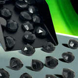 Black Onyx Rose Cut Loose Gemstone Cabochons, Black Onyx Ring Stones Rosecuts Bulk Wholesale DIY Jewelry Making Supplies, 12 Pcs , 10mm