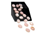 10 Pcs / 11 Pcs Natural Pink Opal Rosecut Cabochons, Loose Gemstones, Pink Opal Rose Cuts, Ring Stones, 9x6mm - 10x7mm