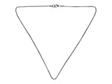 18" Silver Chain, Sterling Silver Chain, Necklace Chain, Silver Box Chain, Silver Chain Bulk Jewelry Findings Jewelry Making, 1.2mm