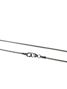 18" Silver Chain, Sterling Silver Chain, Necklace Chain, Silver Box Chain, Silver Chain Bulk Jewelry Findings Jewelry Making, 1.2mm