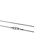 18" Silver Chain, Sterling Silver Chain, Necklace Chain, Silver Box Chain, Silver Chain Bulk Jewelry Findings Jewelry Making, 1.2mm